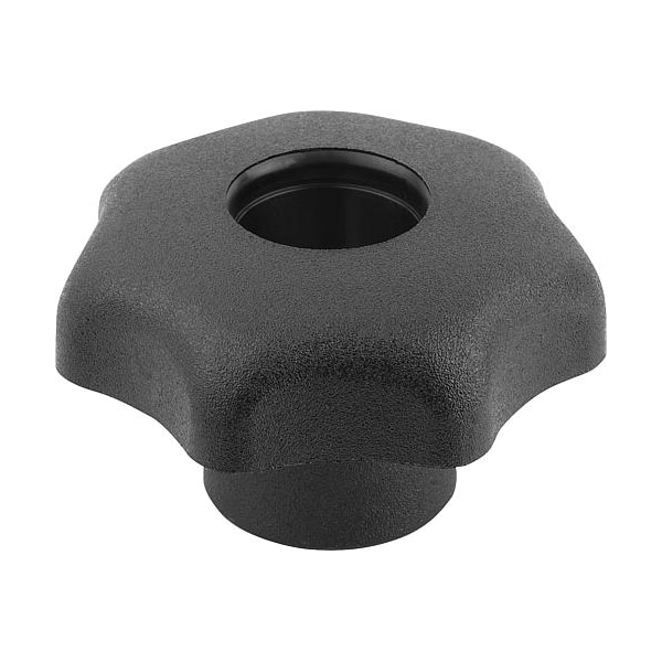 Kipp Star Grips steel parts in stainless similar to DIN 6336, Style D, inch - K0154.5A5