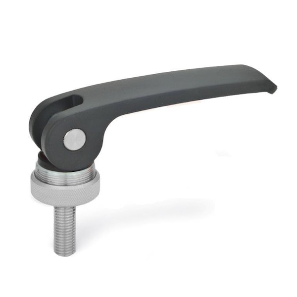 J.W. Winco GN927.4-101-M10-30-A-B Clamping Lever - 927.4-101-M10-30-A