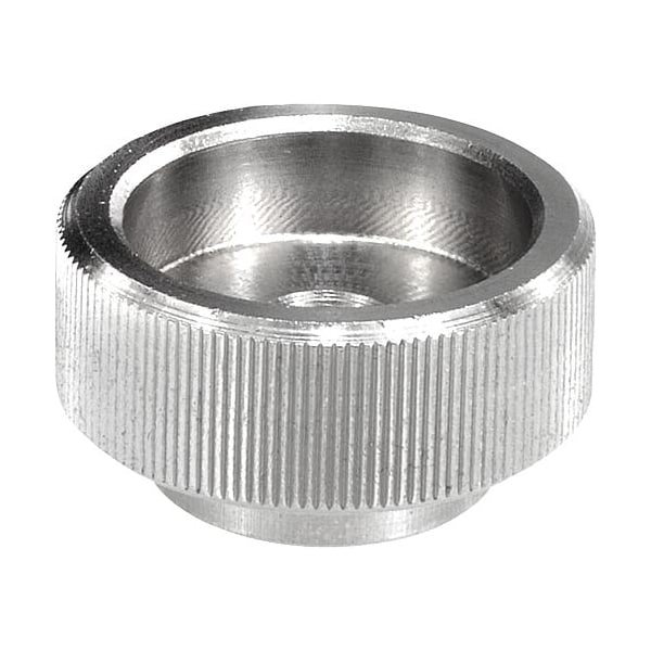 Kipp Knurled Knobs in steel or stainless steel, DIN 6303, inch - K0137.1A42