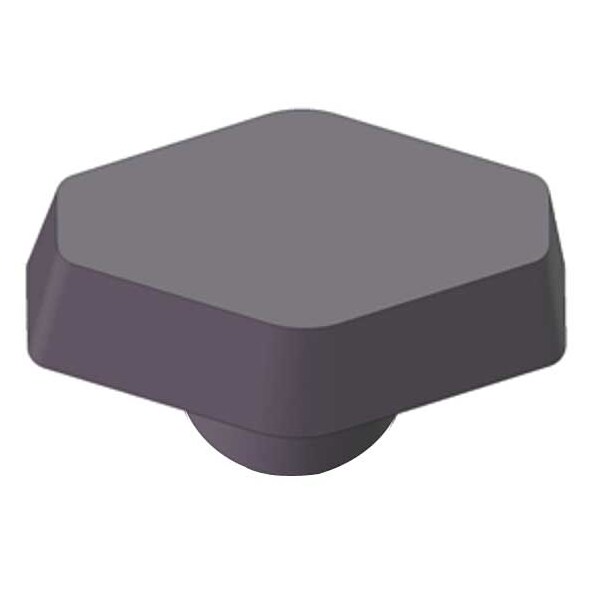 Innovative Components T Knob, 10-24 Thread Size, 1/3"L, Blind Tap, Steel - GN04----T1AB-90