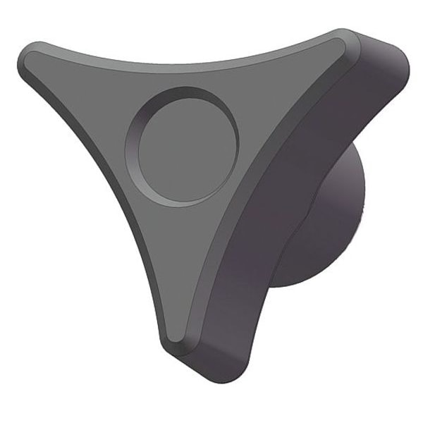 Innovative Components Three Prong Knob, 5/16-18 Thread Size, 1"L, Steel - GN5C----3P1B-22