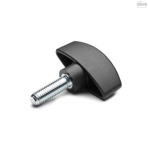 Elesa Zinc-plated steel threaded stud, CTL.476/30 p-M6x16 - CTL.476-P