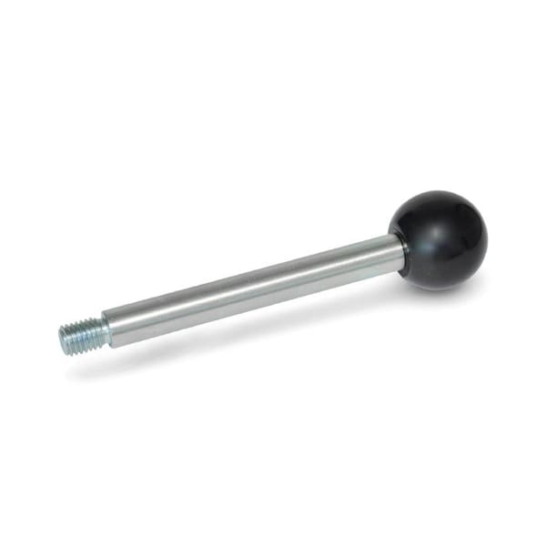 J.W. Winco GN310-8-100-A-ZB Gear Lever Steel - 310-8-100-A-ZB