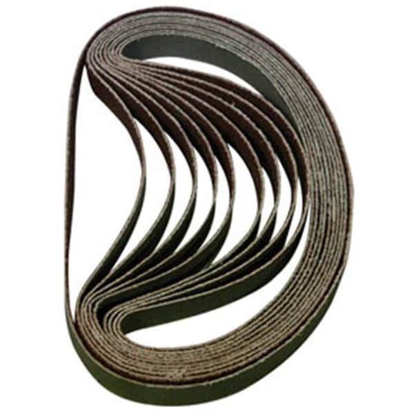 ProtecciónPro Paquete de 10 Bandas de Lija 60 Grano 0.37 X13 Pulgadas - PR96068