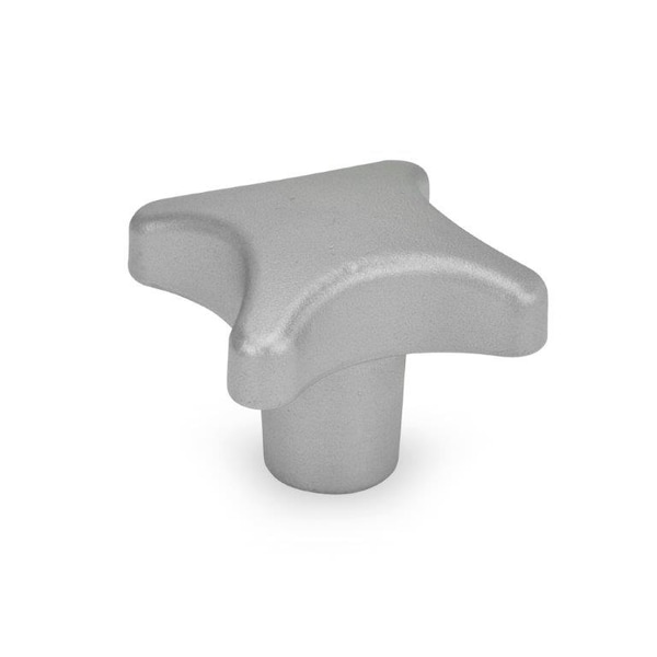 J.W. Winco DIN6335-NI-50-M10-E Star Knob - 6335-NI-50-M10-E