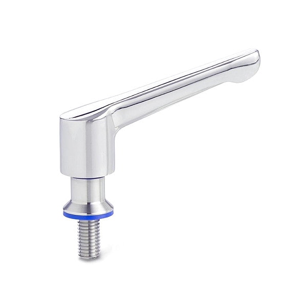 J.W. Winco Adjustable Levers - Hygienic Design - 305-78-M8-20-PL-H