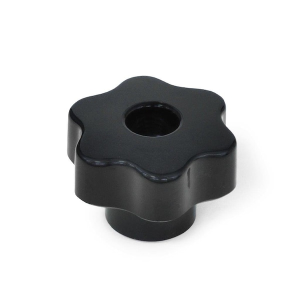 J.W. Winco Vb-Fp-H-50-M10 Six Lobe Hollow Knob - 6114045