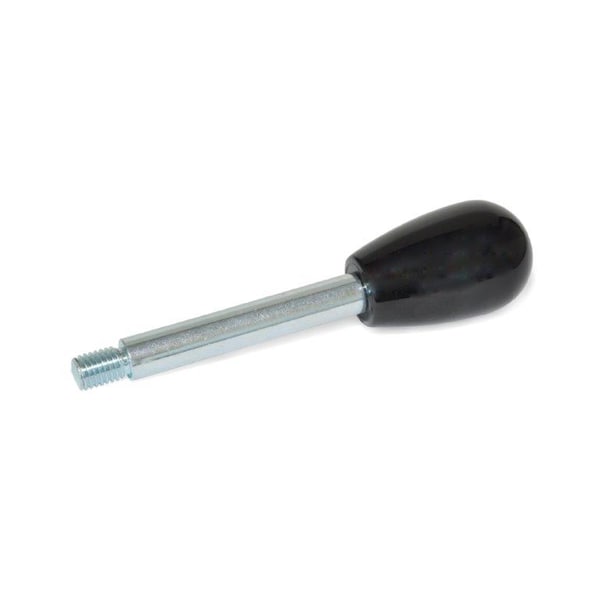 J.W. Winco GN310-8-80-D-ZB Gear Lever Steel - 310-8-80-D-ZB