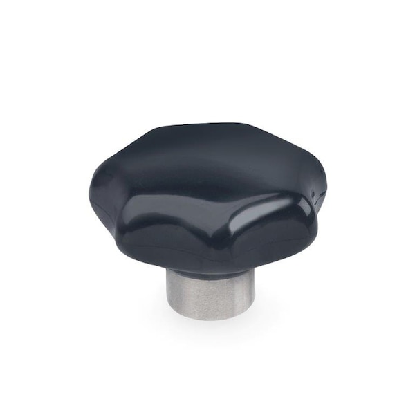 J.W. Winco GN6336.1-32-M6-E-NI Hand Knob - 6NE01/E