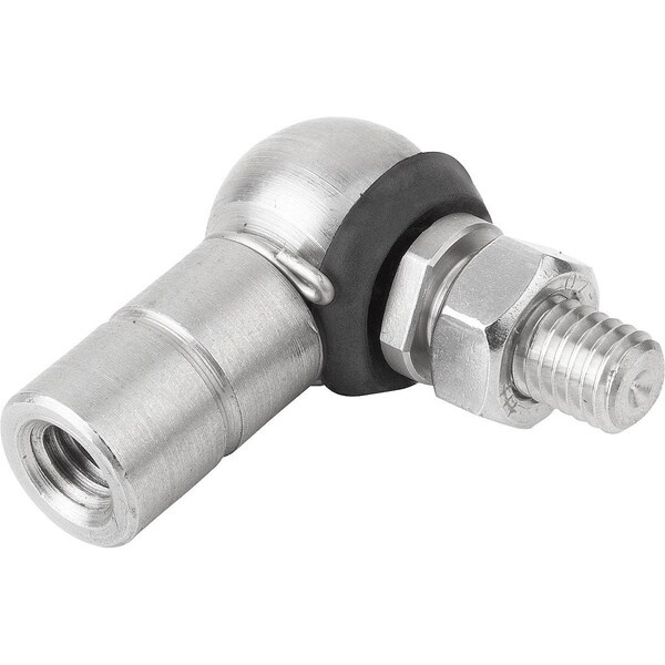 Kipp Angle Joint DIN71802 Left-Hand Thread, M12, Form:Cs W Retaining Clip, Stainless Steel 1.4305 Bright,  - K0734.116121