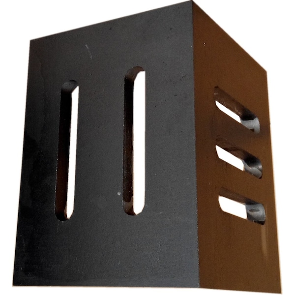 Hhip HHIP 6 X 5 X 4.5" Angle Plate & 1-2-3 Block Set Matched Pair - 9999-0007