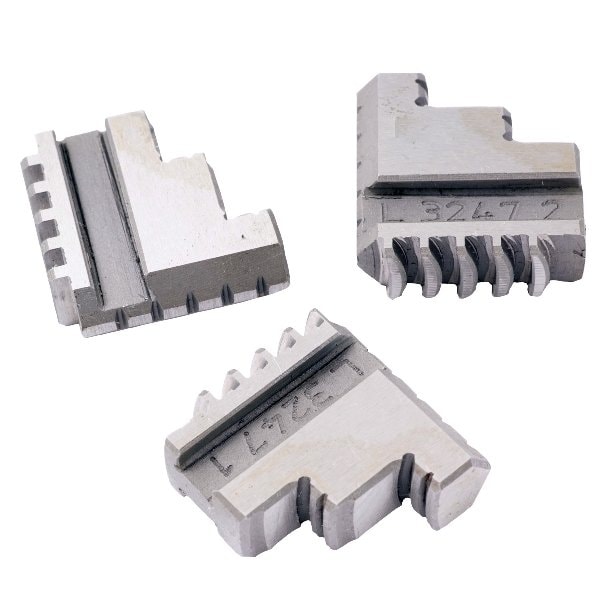 Hhip 3 Piece Steel Internal Hard Jaw Set For 4" 3-Jaw K11 100 Lathe Chuck - 3900-4742