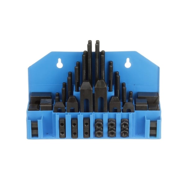 Hhip 58 Piece Clamping Kit 7/16-T Slot With 3/8-16 Studs - 3900-2112