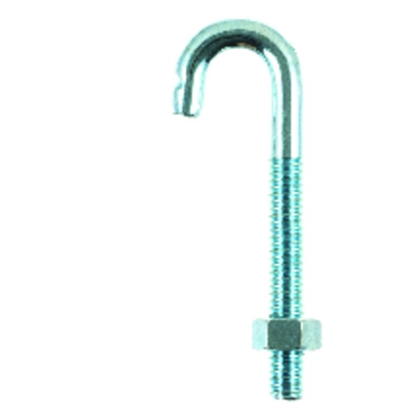 Hampton Hampton Medium Zinc-Plated Silver Steel 13/16 in. L J-Bolt 175 lb 1 pk - 02-3459-861
