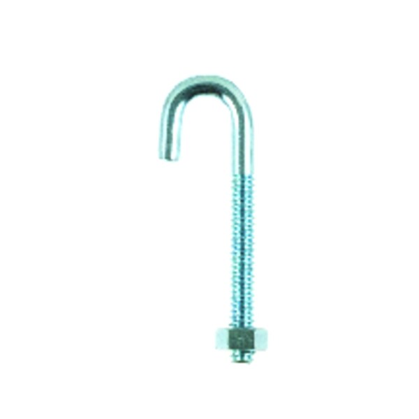 Hampton Hampton Small Zinc-Plated Silver Zinc 0.5625 in. L J-Bolt 60 lb 1 pk - 02-3459-850
