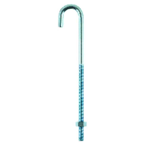 Hampton Hampton Medium Zinc-Plated Silver Zinc 6.9375 in. L J-Bolt 175 lb 1 pk - 02-3459-865