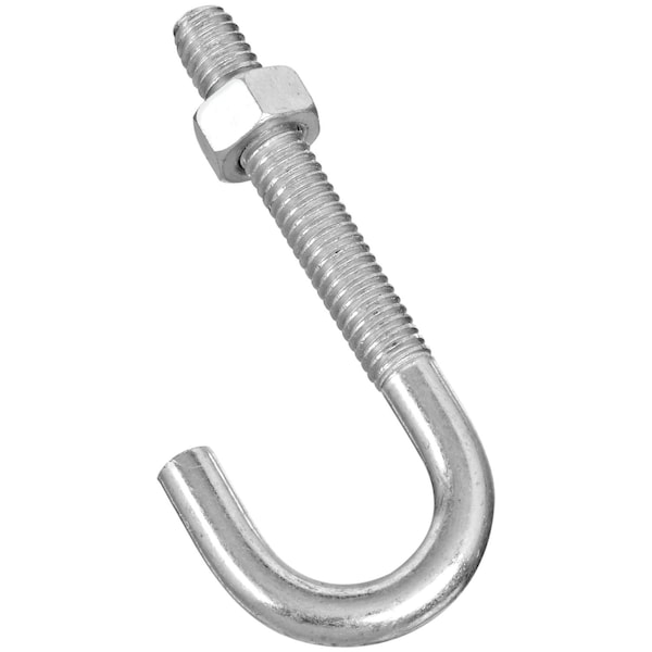 National Hardware National Hardware Zinc-Plated Silver Steel 3 in. L J-Bolt 1 pk - N232-918