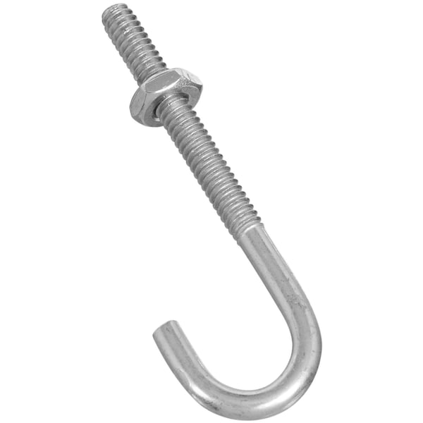 National Hardware National Hardware Zinc-Plated Silver Steel 2-1/2 in. L J-Bolt 40 lb 1 pk - N232-876