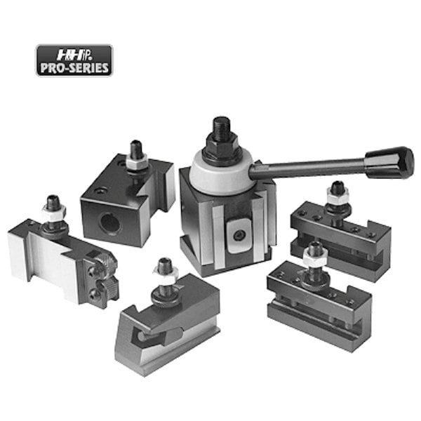 Hhip BXA 6 Piece Tool Post Set - Piston Type 251-200 (3900-5920) - 3900-5920