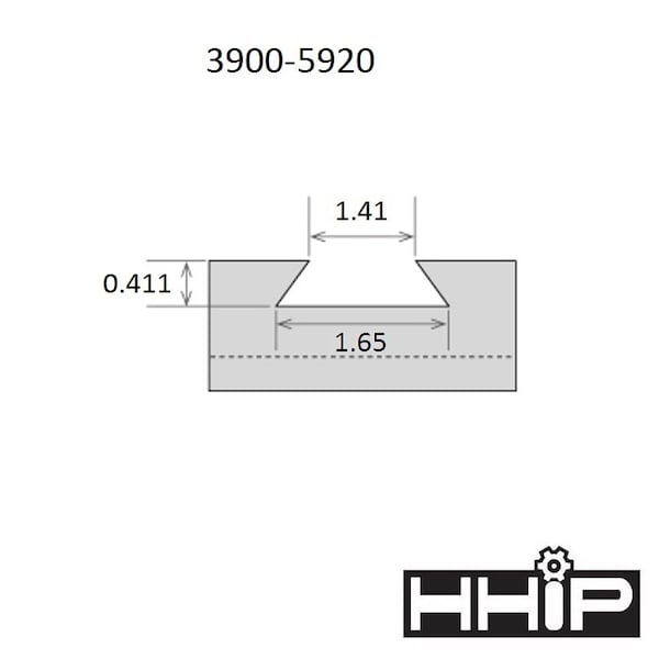 Hhip BXA 6 Piece Tool Post Set - Piston Type 251-200 (3900-5920) - 3900-5920