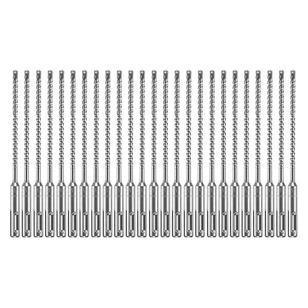 Bosch 4-Cutter Hammer Drill Bit 3/16" x 6-1/2"L, SDS Plus, 25PK - HCFC2011B25