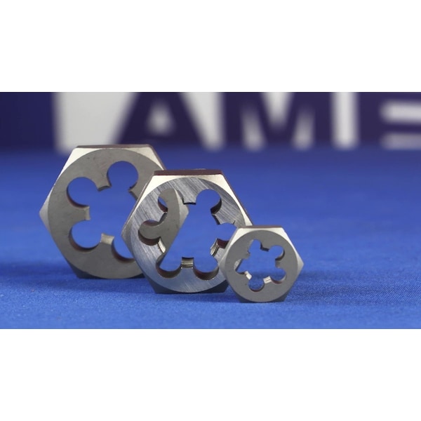 Drill America m39 X 1.5 Carbon Steel Hex Die - DWTSMH39X1.5