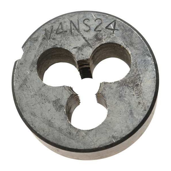 Westward Alloy Steel Die, 1/4-24 UNF - CCT1060-23