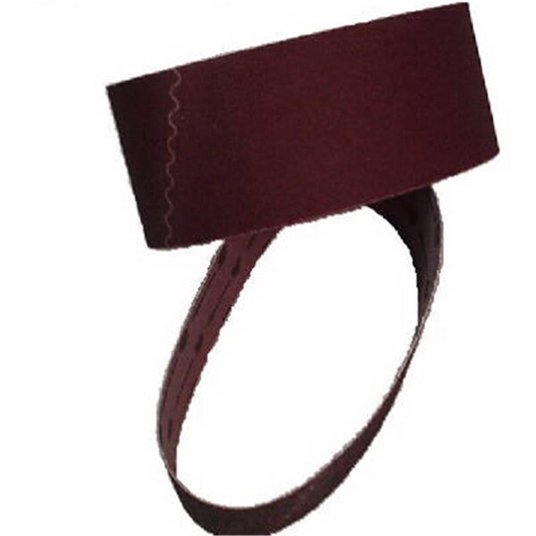 Virginia Abrasives 3 X 21 pulgadas 120 Grit Sanding Belt, Paquete de 10 - 756855