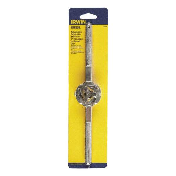 Irwin Irwin Hanson Steel SAE Adjustable Guide Die Stock 1 in. # 26 1 pc - 12026