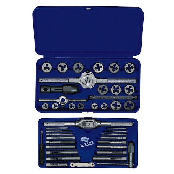 Hanson 41 Piece Metric Tap and Die Set - 26317