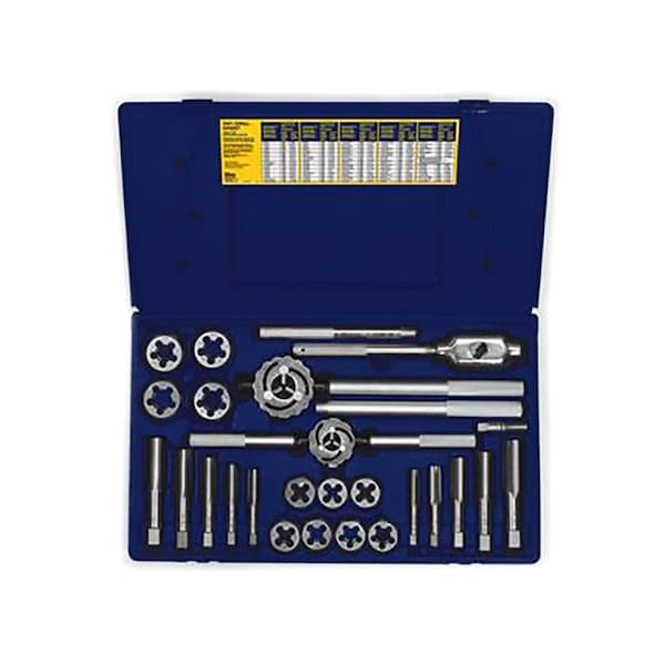 Hanson 25 Piece Fractional Tap and Hexagon Die Set - 97094
