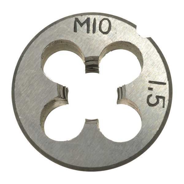 Westward Alloy Steel Die, M10x1-1/2 - CCT1060-140