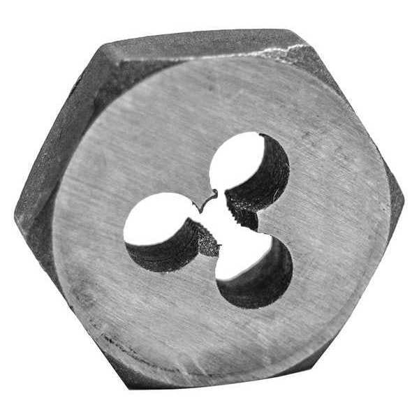 Century Drill & Tool Metric Carbon Steel Hex Die, 4.0x0.70mm - 97604
