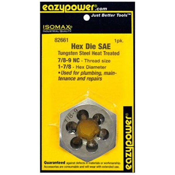 Eazypower 7 by 8-9 NC 1.87 in. Hex Die - 249530