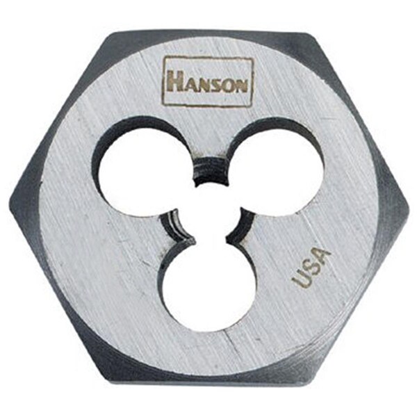 Irwin .31 in.-18NC High Carbon Steel Fractional Hexagon Die - HA9427