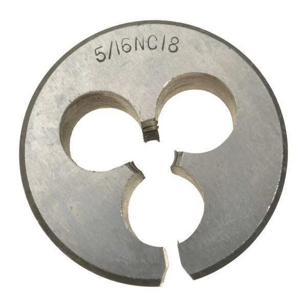 Westward Alloy Steel Die 1-1/2In W, 5/16-18 UNC - CCT1060-87