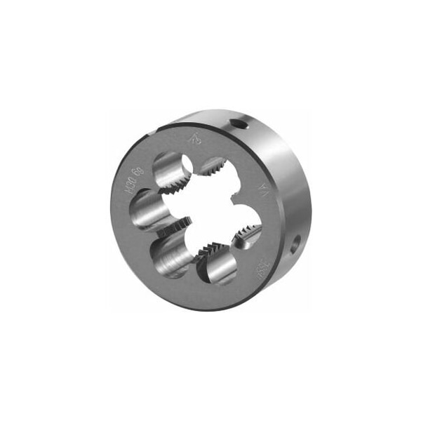 Holex M30X3.5 HSS-E Round Die, for High Tensile Steels, Closed/Pre-Slit Form - 140460 M30