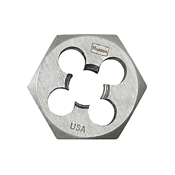 Hanson High Carbon Steel Hexagon 1-7/16" Across Flat Die 14mm-2.00 - 6952