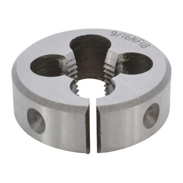 Westward Alloy Steel Die, 9/16-18 UNF - CCT1060-132