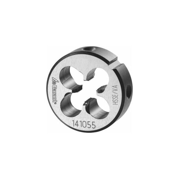 Garant M6X0.5 HSS-E Round Die, Closed/Pre-Slit Form - 141055 6X0,5