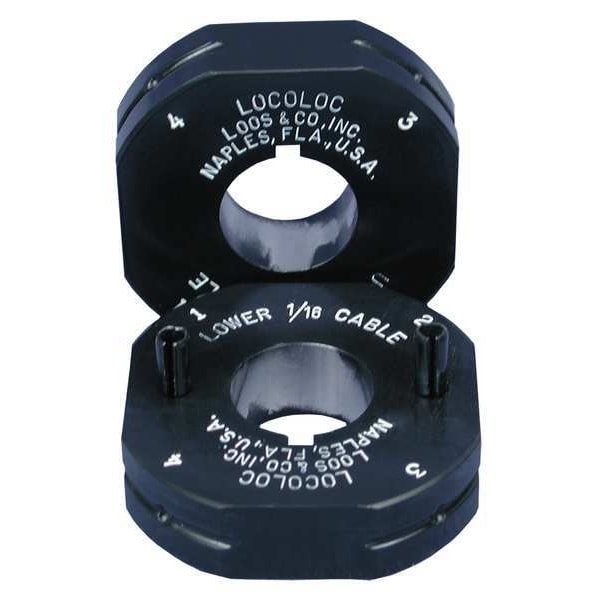 Loos Ball Terminal Roll Die Set, 3/32, PR - M1-B3
