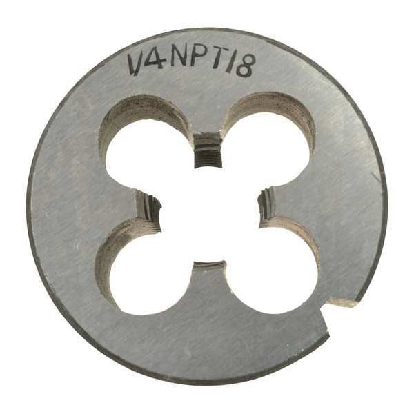 Westward Alloy Steel Die, 1/4-18 NPT - CCT1060-15