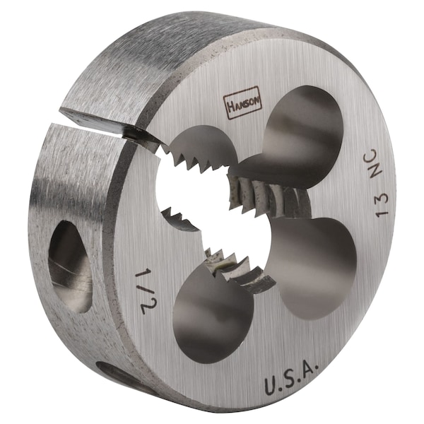 Irwin 1/2IN13 NC HCS Adj. Round Die1-1/2IN OD - 4044