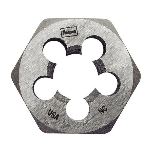 Hanson High Carbon Steel Hexagon 1-13/16" Across Flat Die 7/8"-9 NC - 8461