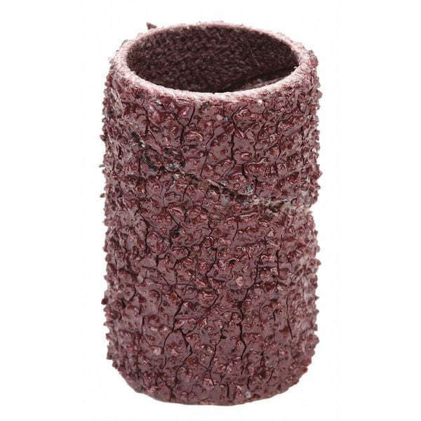 Banda para lijar 3M, 1/2" de ancho, 1" de largo, cierre completo, óxido de aluminio, grano 36, color café - 7010294517