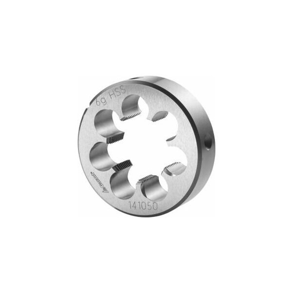 Garant M48X3 HSS Round Die, Closed/Pre-Slit Form - 141050 48X3