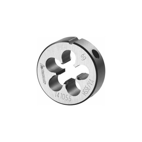 Garant M10X0.75 HSS-E Round Die, Closed/Pre-Slit Form - 141055 10X0,75