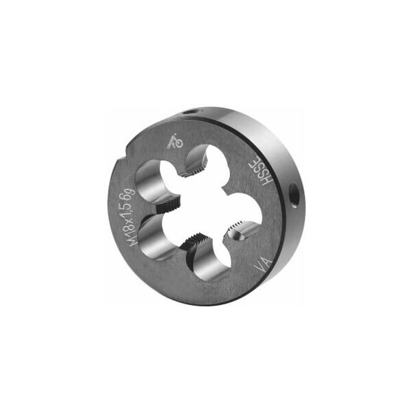 Holex M18X1.5 HSS-E Round Die, Closed/Pre-Slit Form - 141075 18X1,5