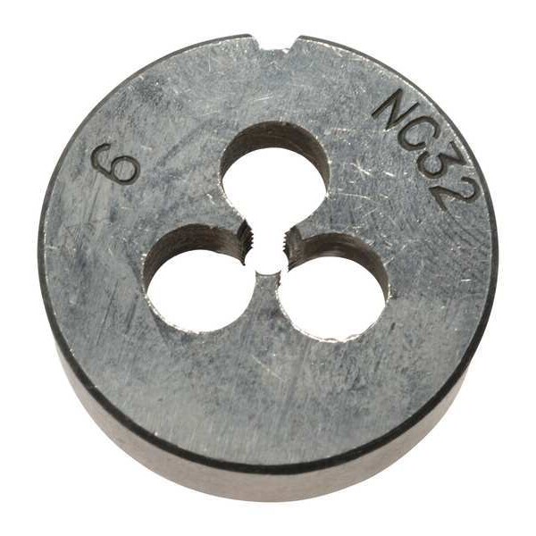 Westward Alloy Steel Die, 6-32 UNC - CCT1060-105