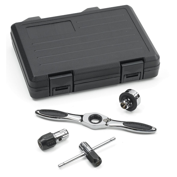 Gearwrench 5-Piece Ratcheting Tap and Die Drive Accessory Set - KDS3880